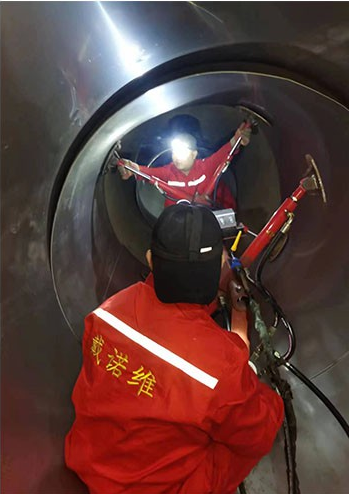 管道內(nèi)襯不銹鋼修復(fù)